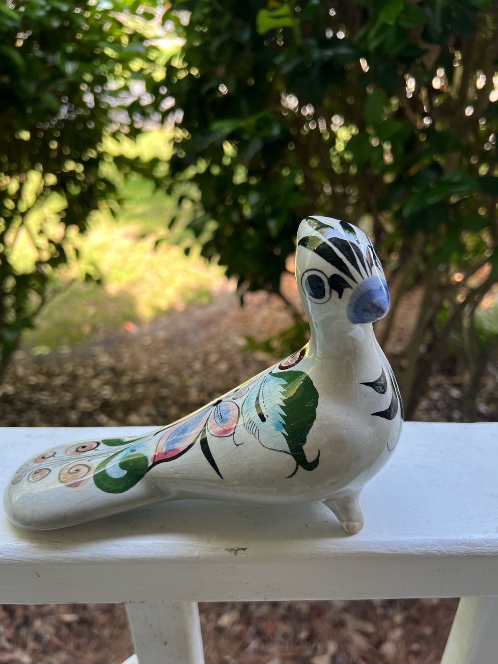 Vintage Tonala Ceramic Bird - AS IS CONDITION